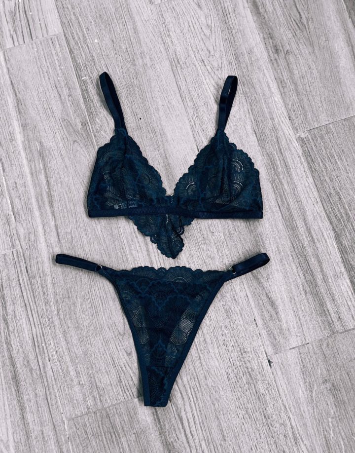 CONJUNTO AGNES - AZUL