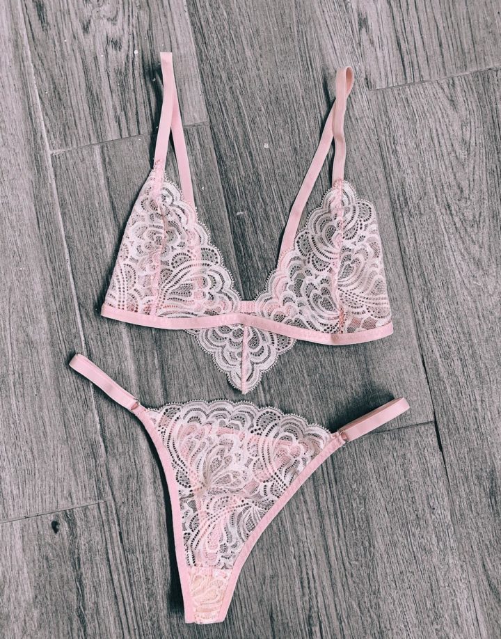 CONJUNTO AGNES - ROSADO