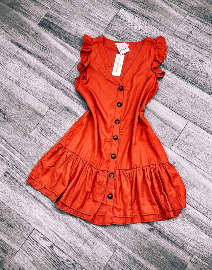 VESTIDO TERRACOTA