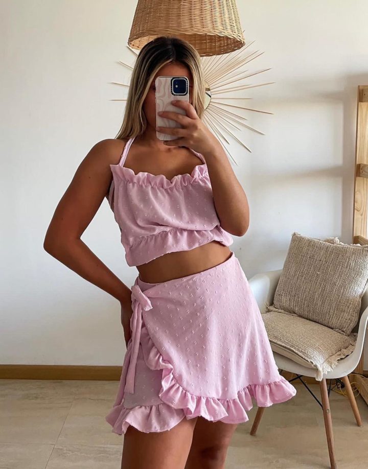 CONJUNTO PLUMETIE - ROSA