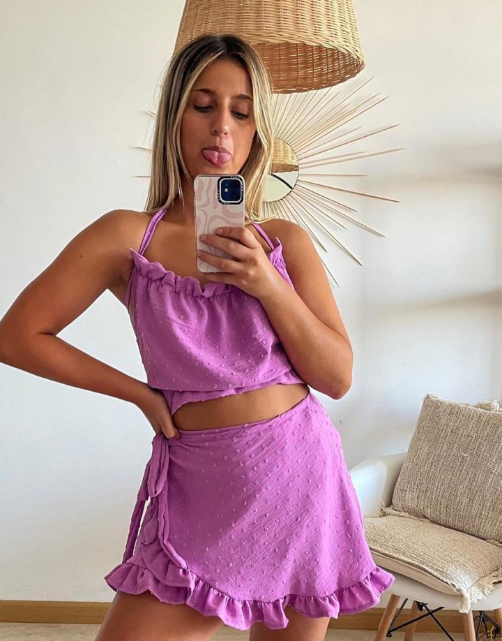 CONJUNTO PLUMETIE - LILA