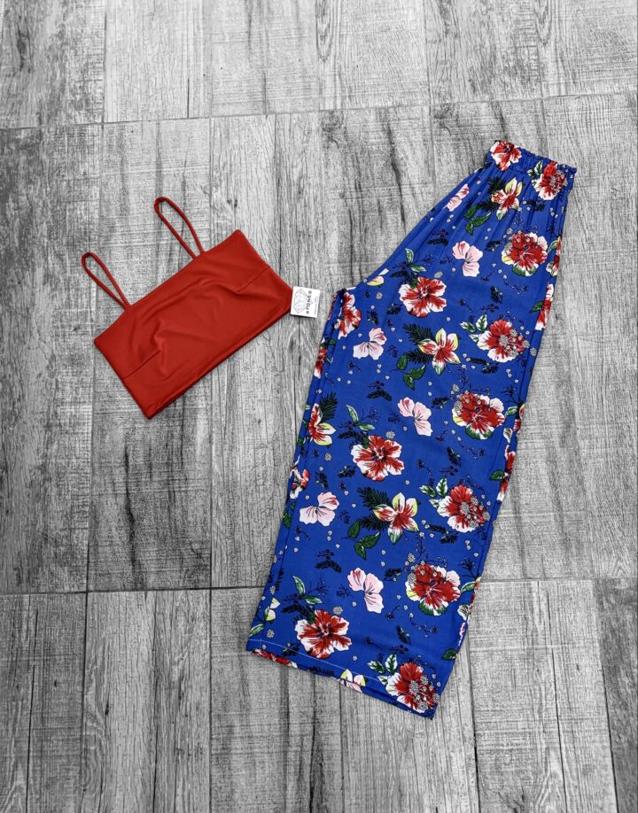 PANTALÓN PALAZZO ESTAMPADO