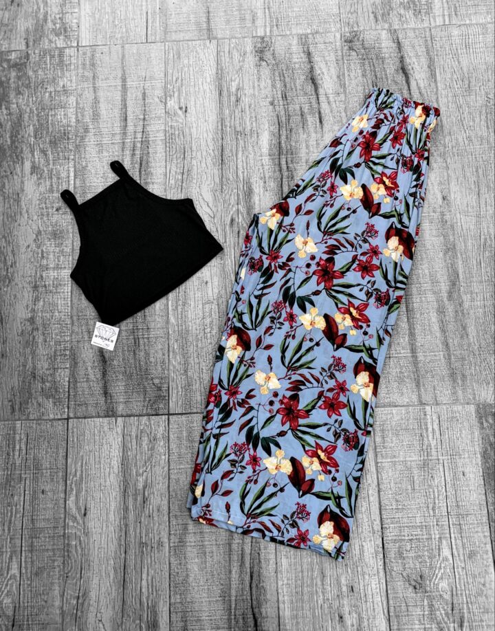 PANTALÓN PALAZZO ESTAMPADO