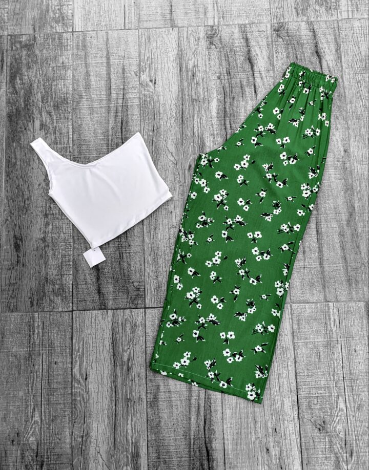 PANTALÓN PALAZZO ESTAMPADO