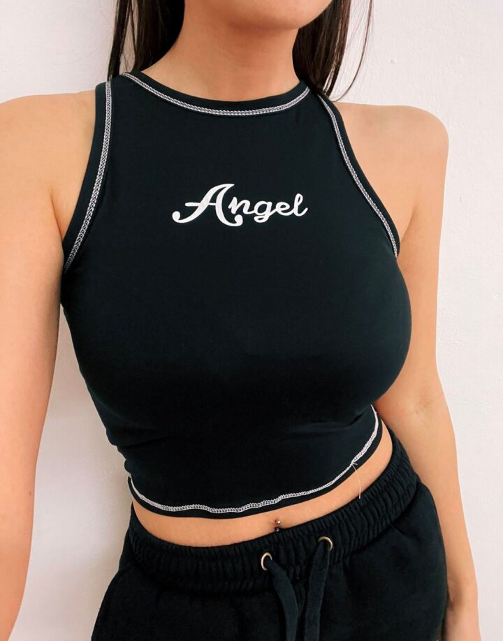 TOP ANGEL - NEGRO