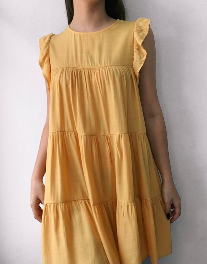 VESTIDO BEA - AMARILLO