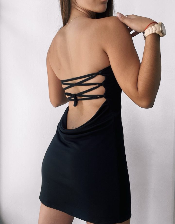 VESTIDO LINA STRAPLES