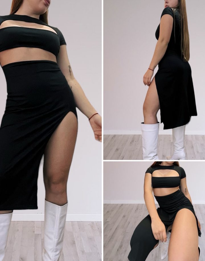 VESTIDO LARGO AFRA