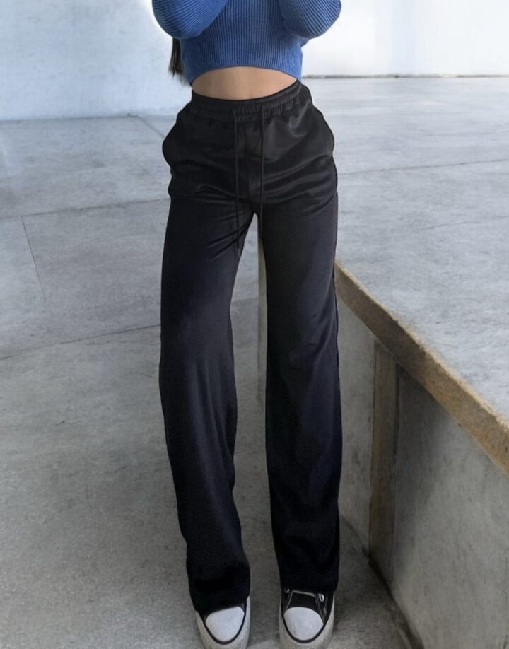 PANTALÓN PALAZZO AMELIA - NEGRO