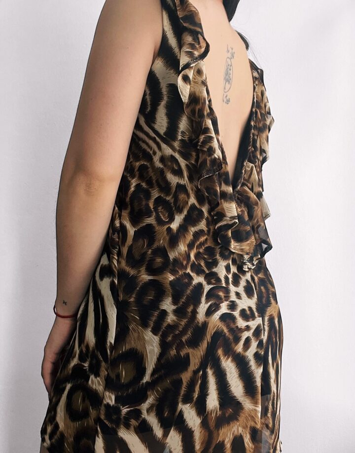 VESTIDO PRINT GASA