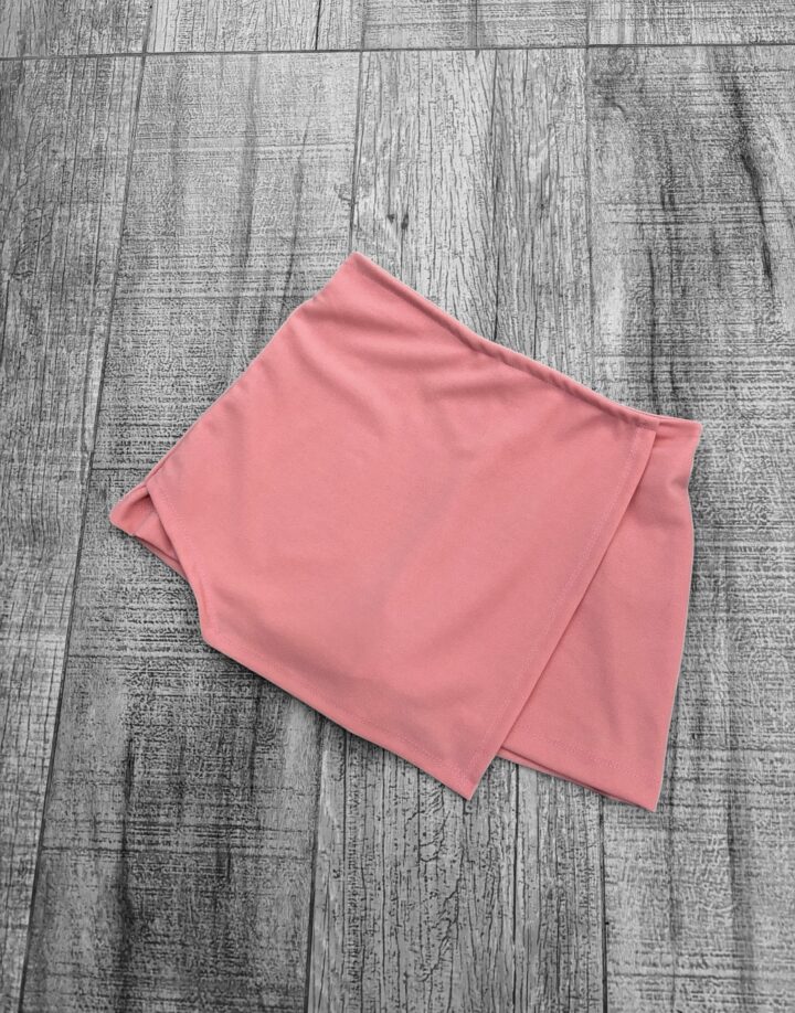 SHORT POLLERA ROSADO