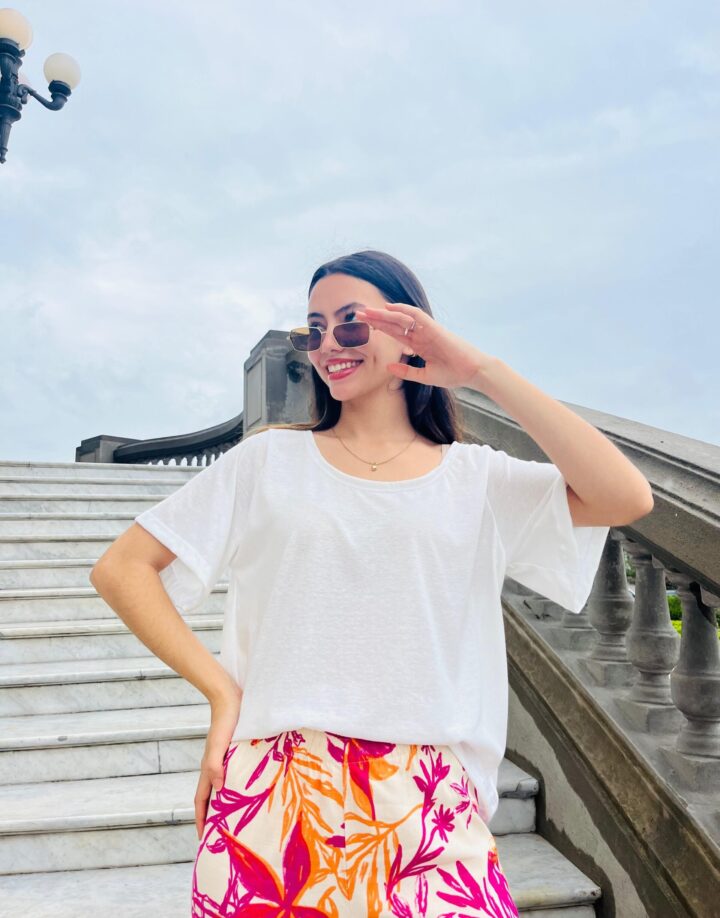 BLUSA REMERA BÁSICA BLANCA