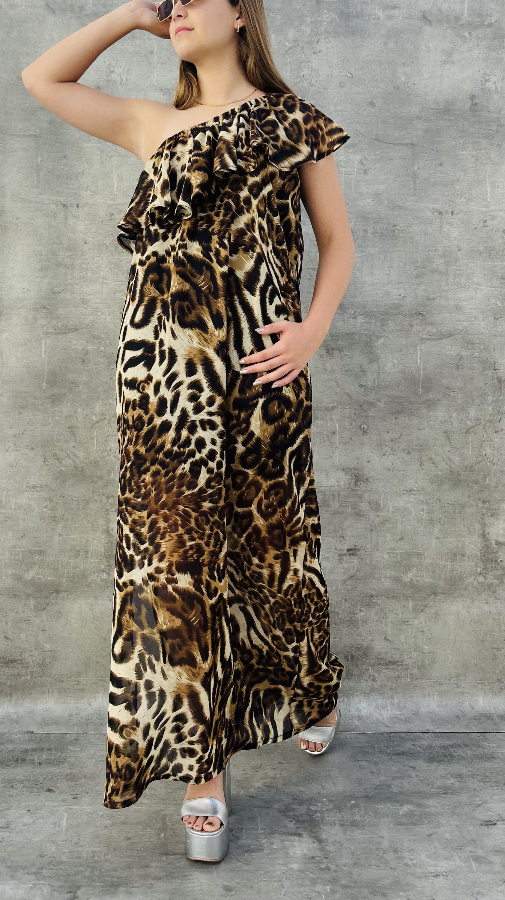VESTIDO LARGO MERLIN • PRINT