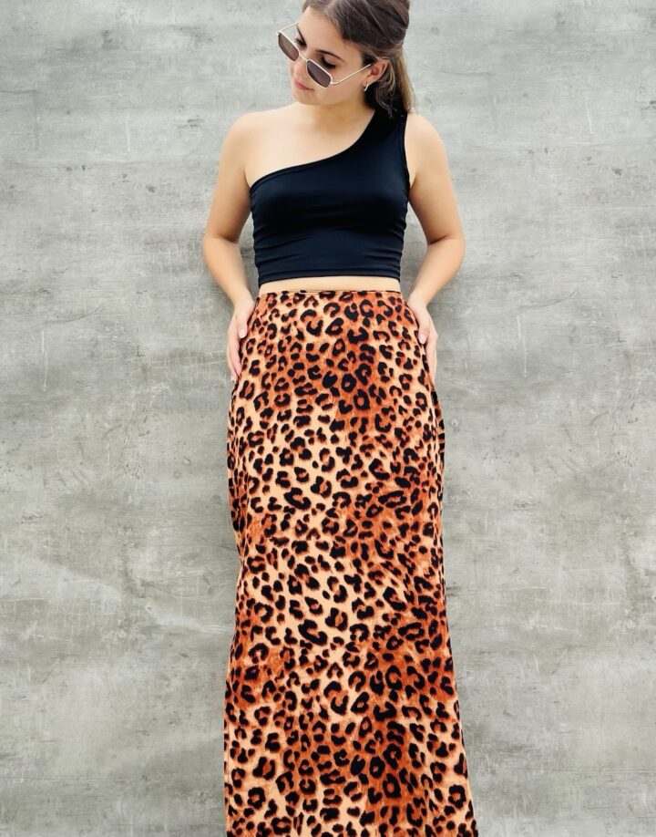 POLLERA LARGA PRINT