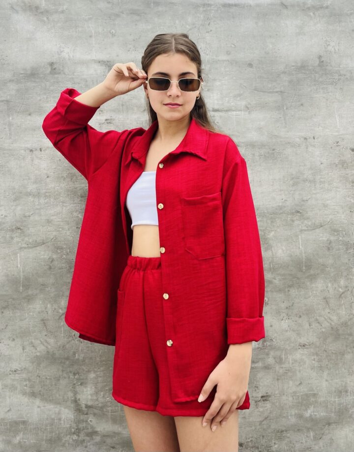 CAMISA ROJA