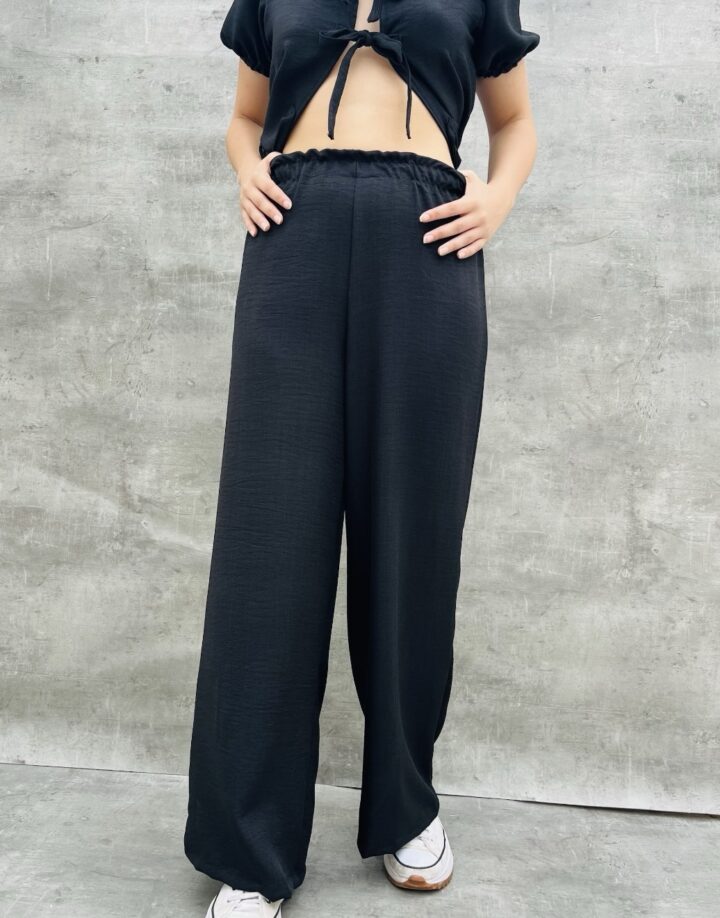 PANTALÓN PALAZZO NEGRO