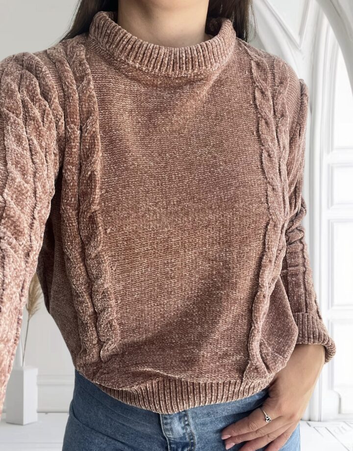 SWEATER CECI CAMEL