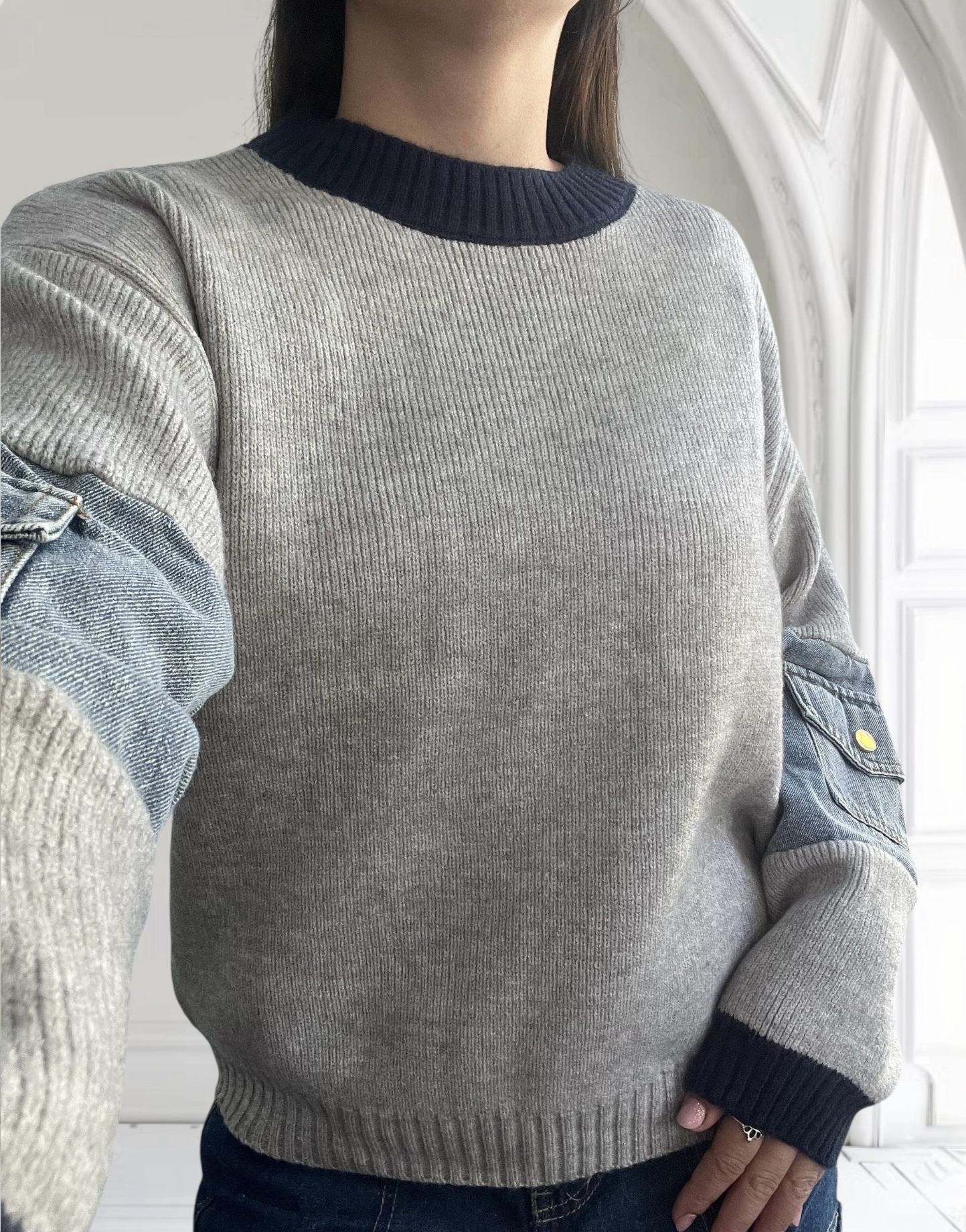 SWEATER TIANA GRIS