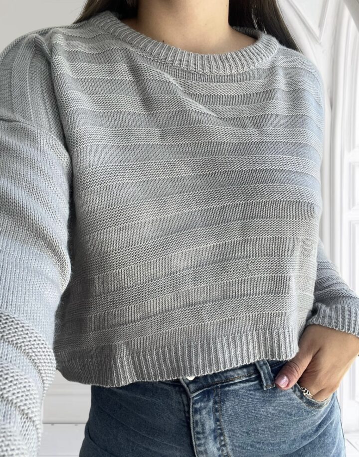 SWEATER CARMELA GRIS