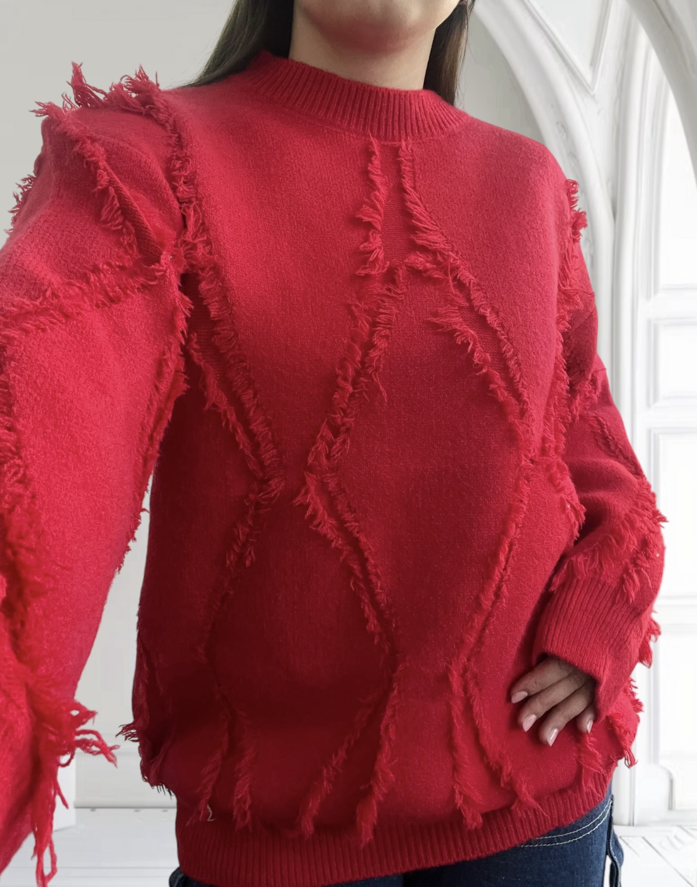 SWEATER MIRABEL ROJO