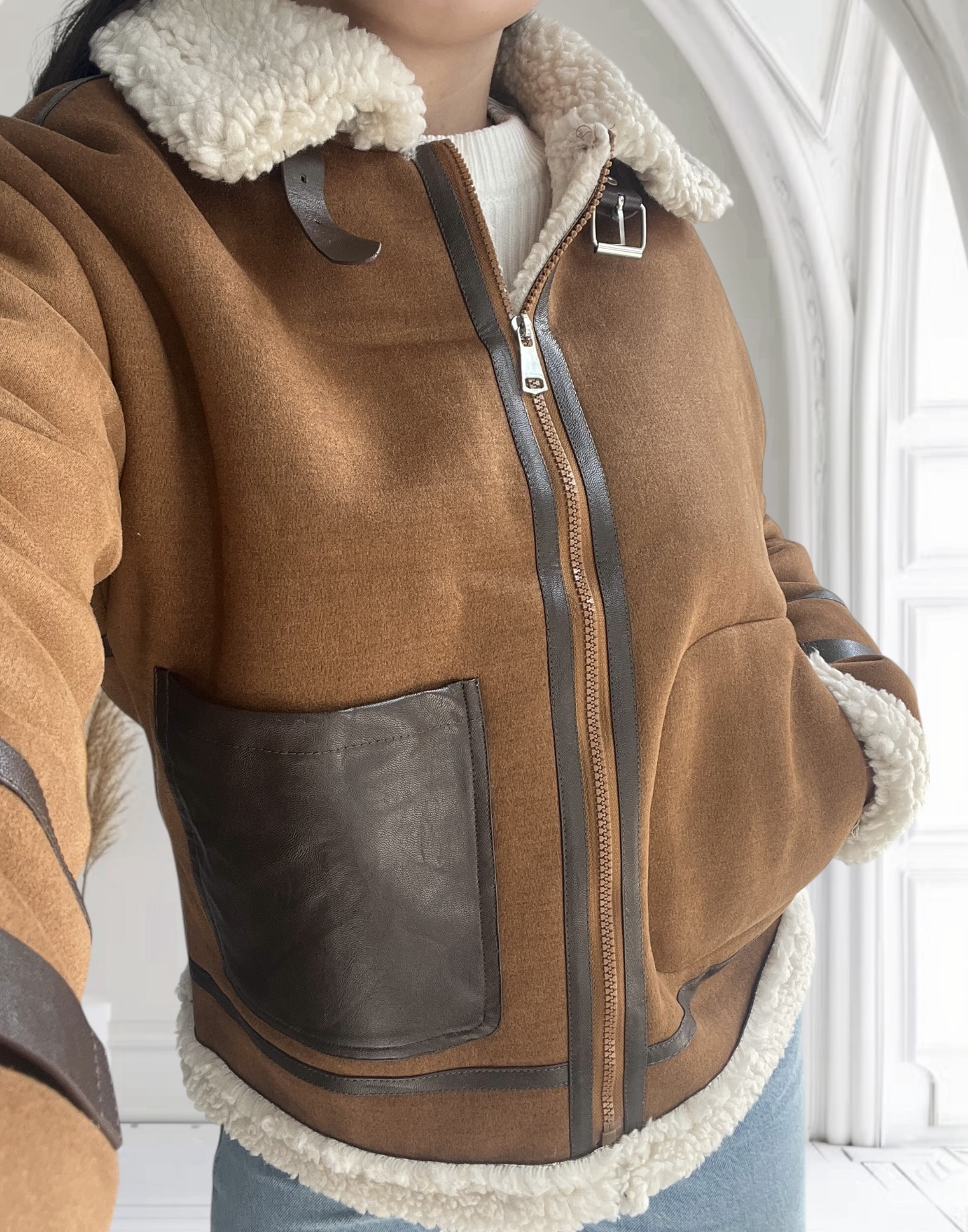 CHAQUETA GAMULAN – ART 419 CAMEL