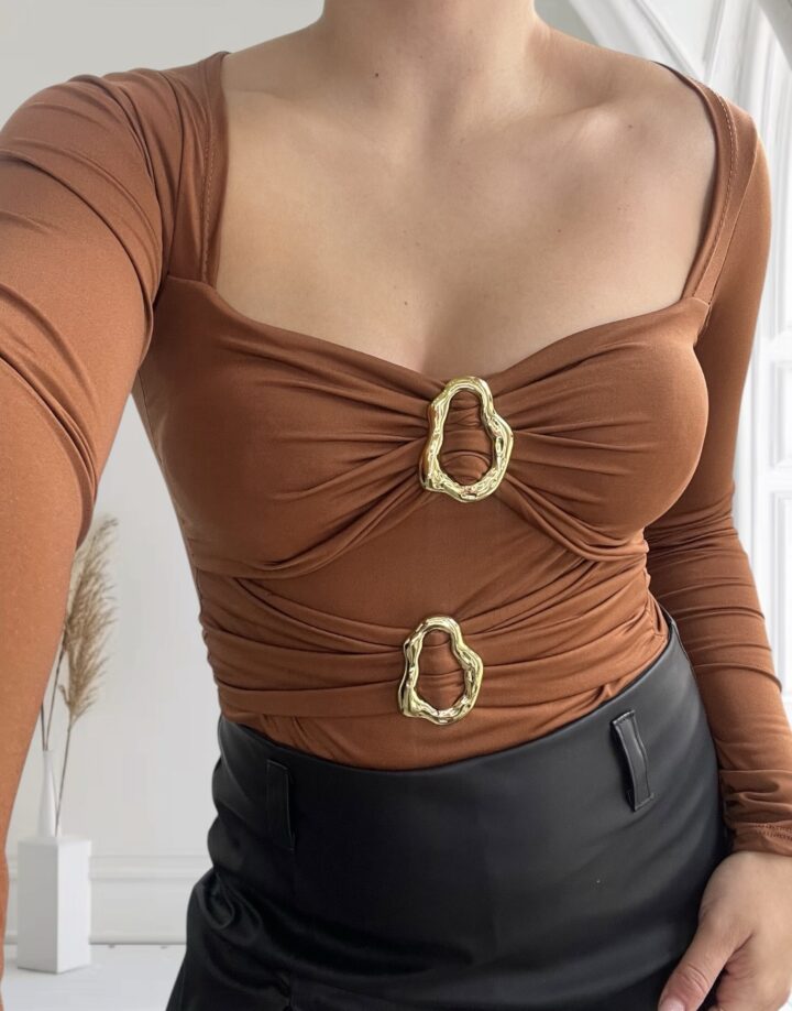 BODY BUCKLES - CAMEL