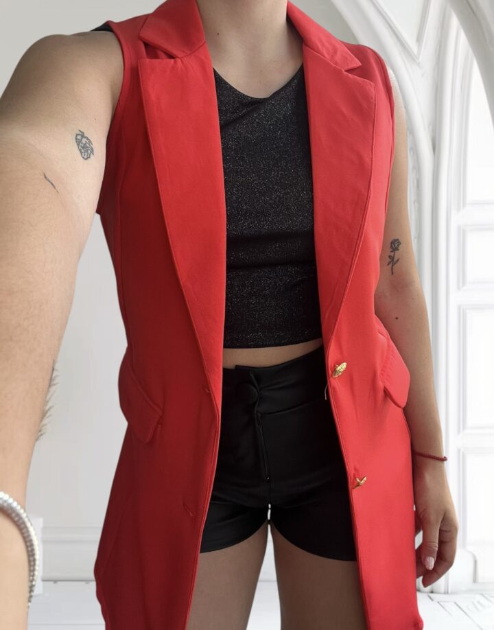 CHALECO TANE ROJO