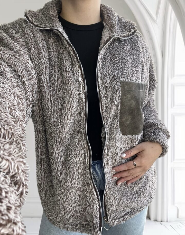 CAMPERA TEDDY - CHOCO