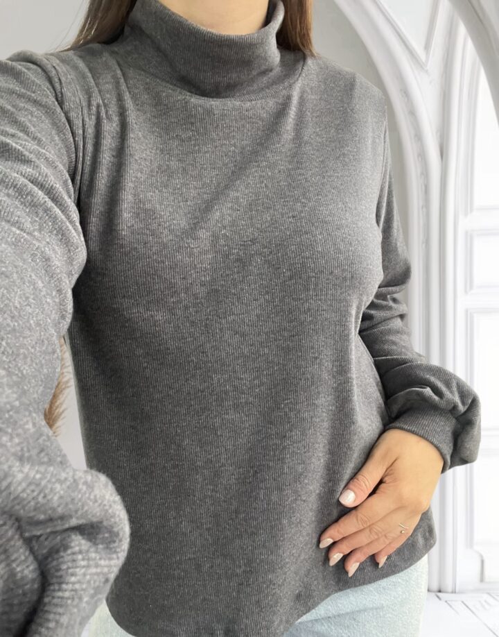 BLUSA CAIRO - GRIS TOPO
