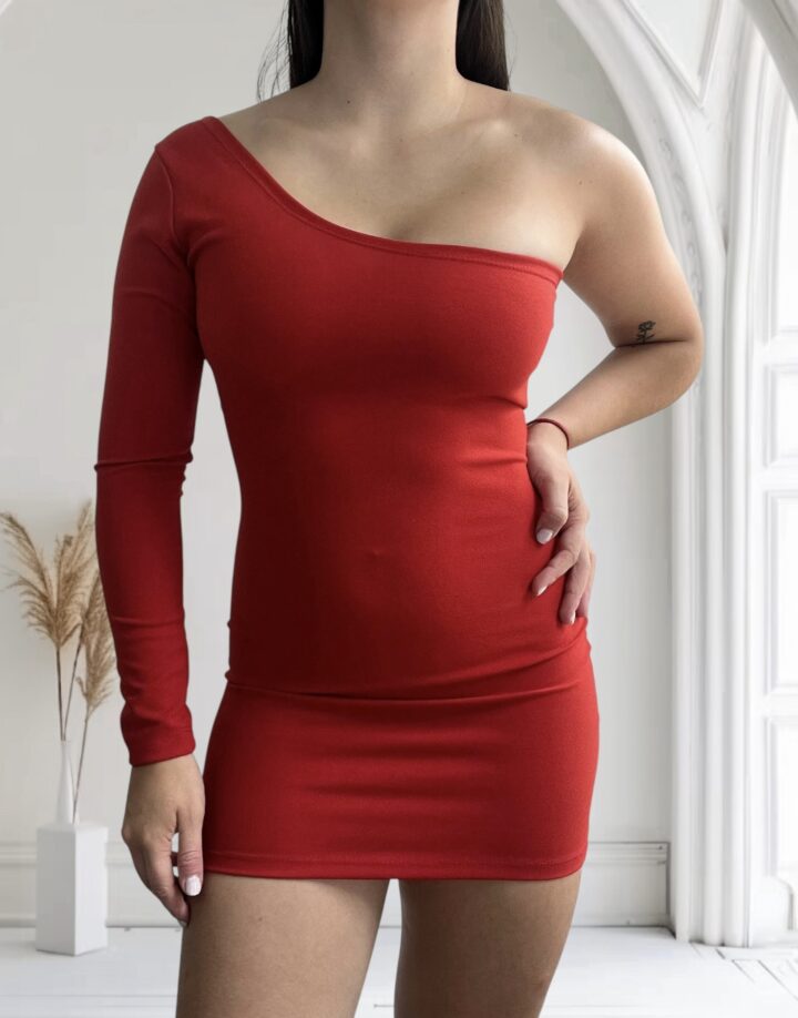 VESTIDO MILA TERRACOTA