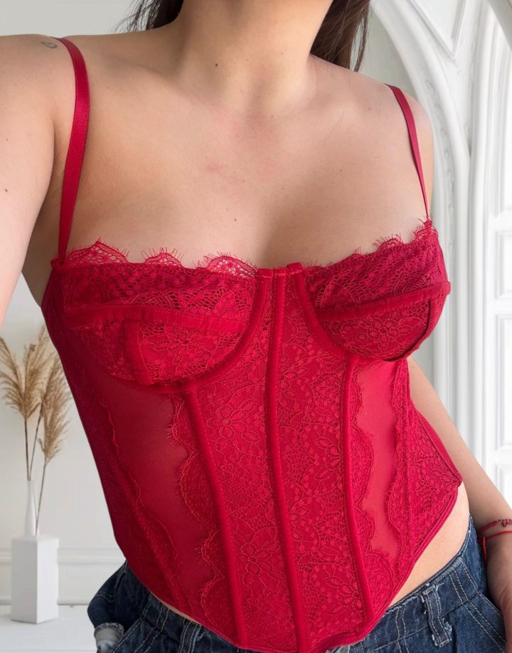 CORSET URBAN ROJO