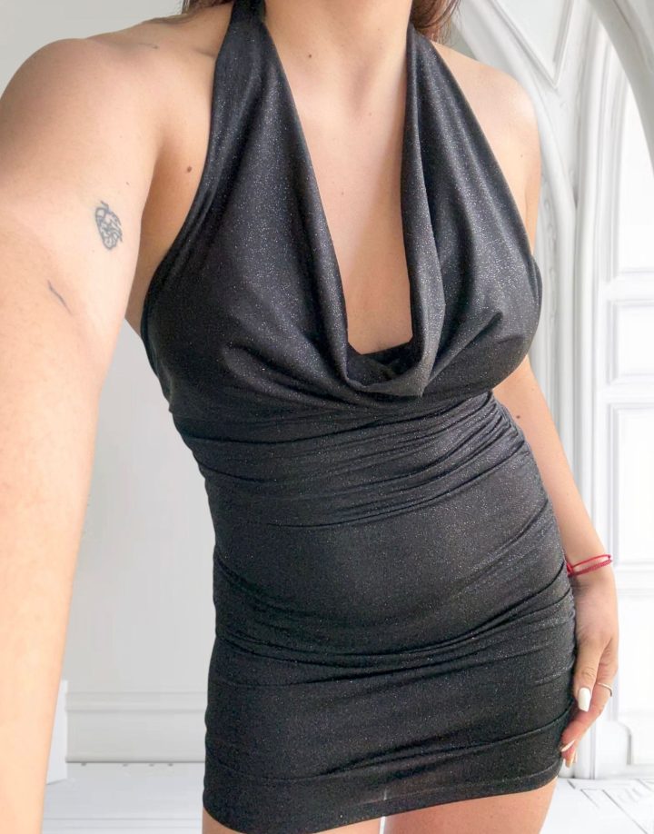 VESTIDO MUCIO NEGRO