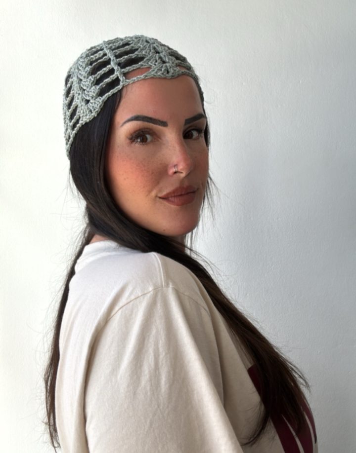 MESH HAT VERDE BRILLOSO