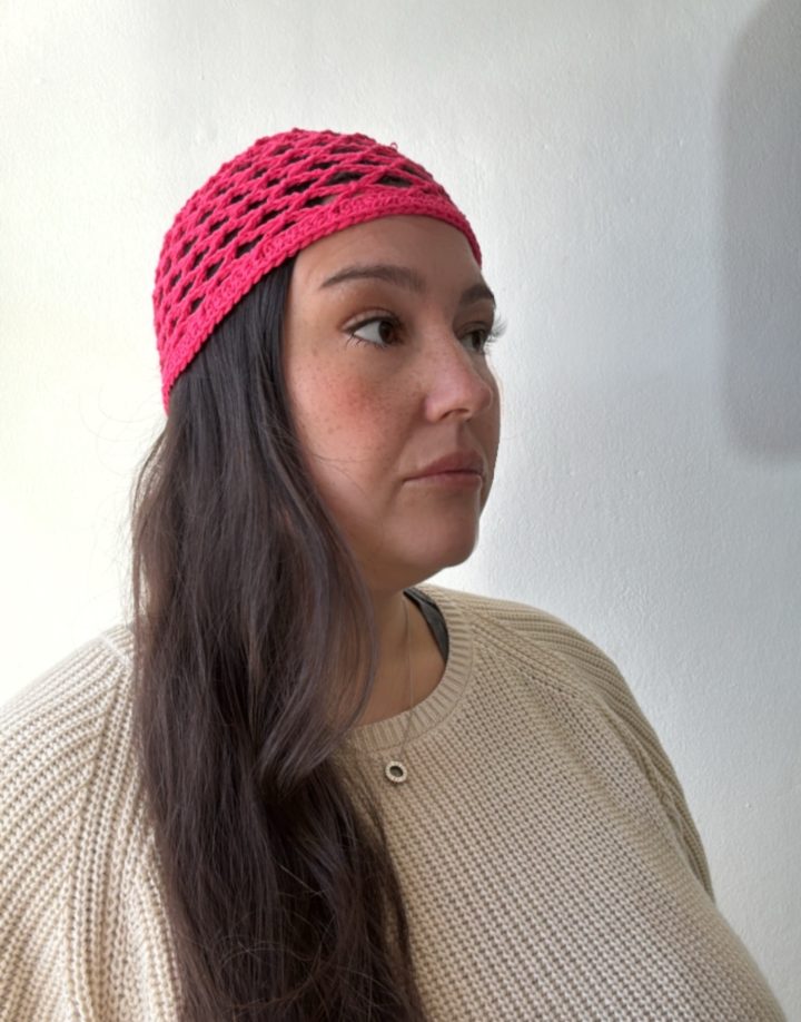 MESH HAT FUCSIA