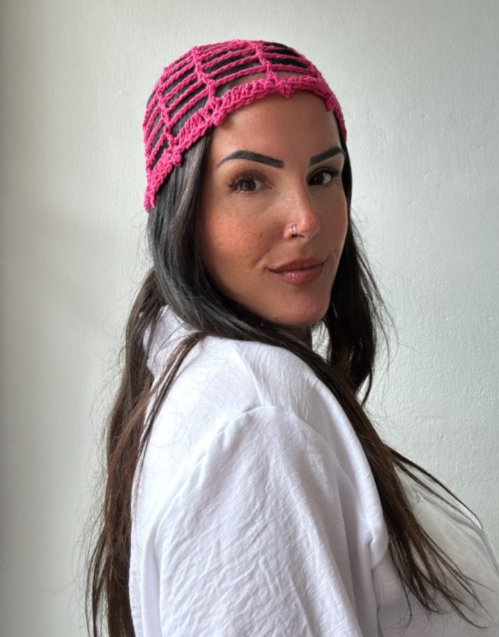 MESH HAT FUCSIA