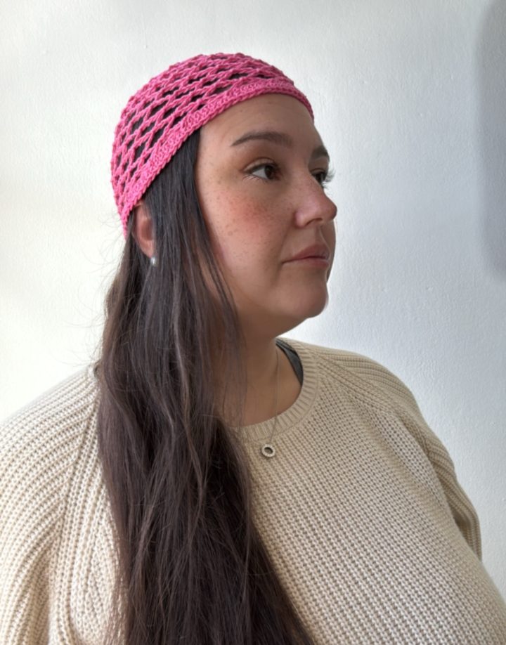 MESH HAT ROSADO