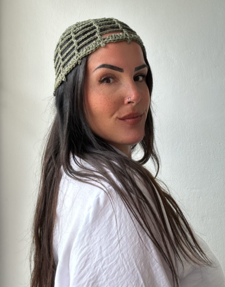 MESH HAT VERDE OLIVA