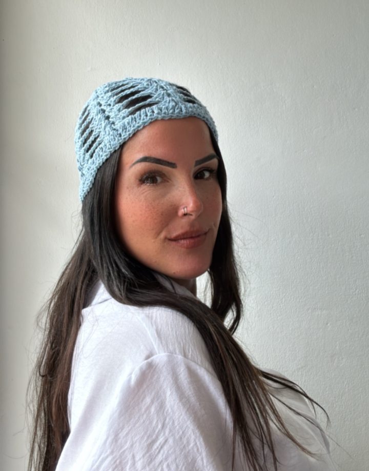 MESH HAT CELESTE