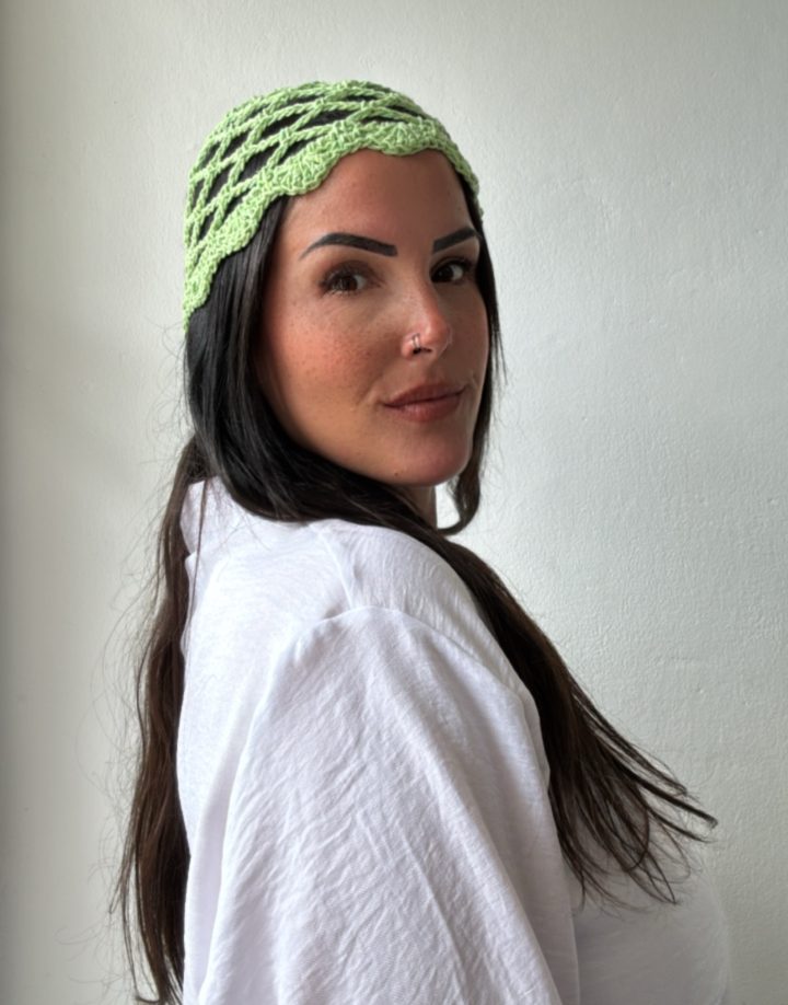 MESH HAT VERDE MANZANA