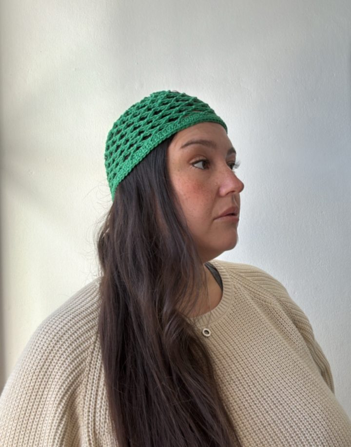 MESH HAT VERDE