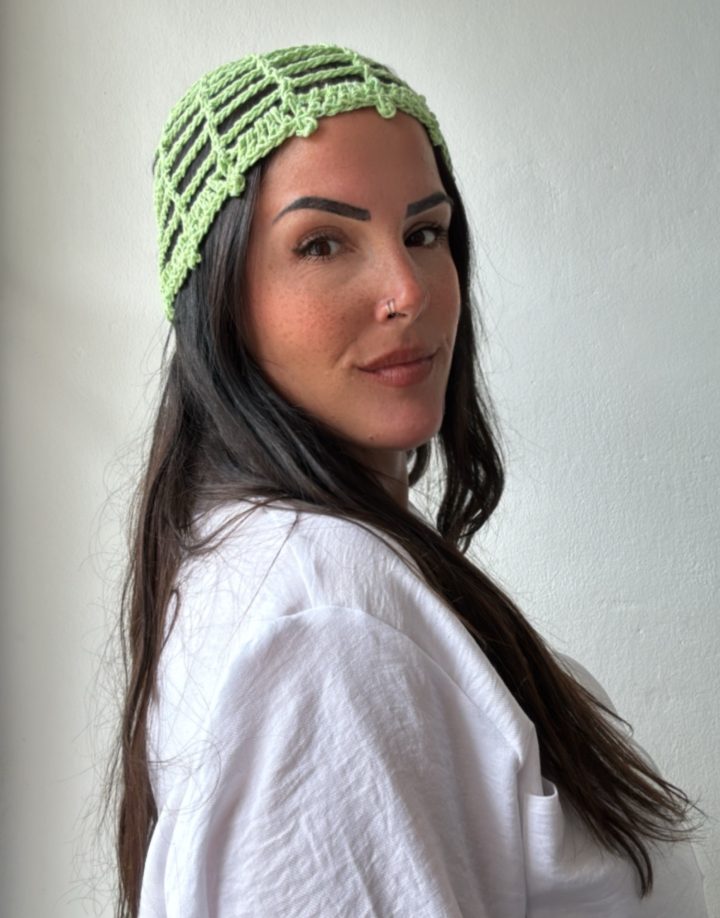 MESH HAT VERDE MANZANA