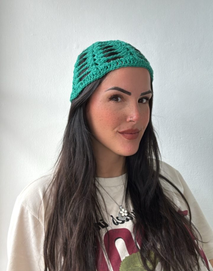 MESH HAT VERDE