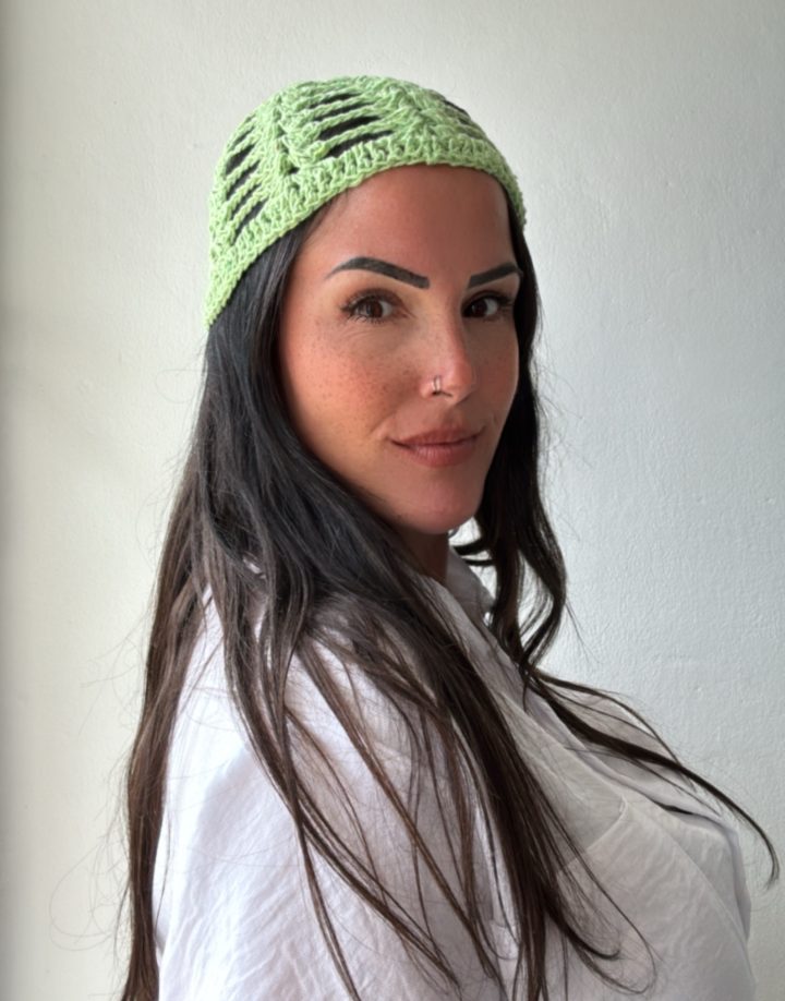 MESH HAT VERDE MANZANA