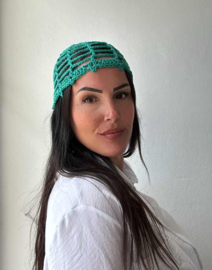 MESH HAT VERDE