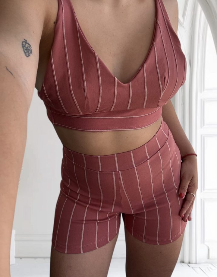 SHORT SAONA - ROSADO