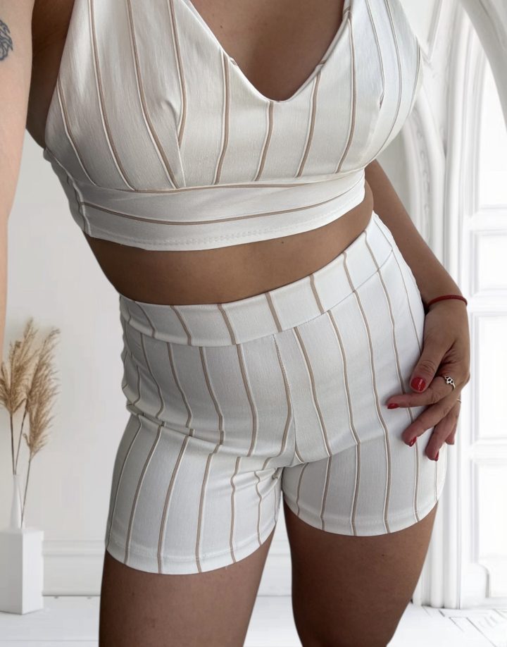SHORT SAONA - BLANCO