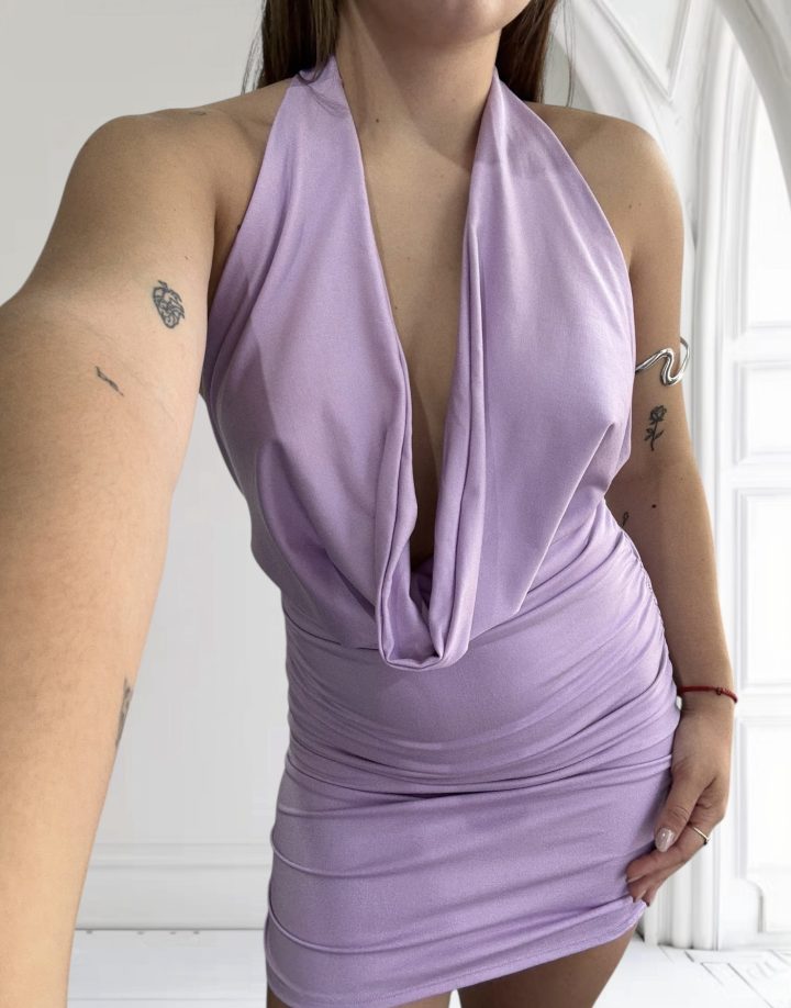 VESTIDO DAFNE - LILA