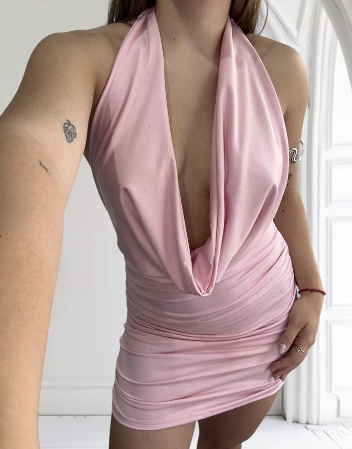 VESTIDO DAFNE - ROSADO