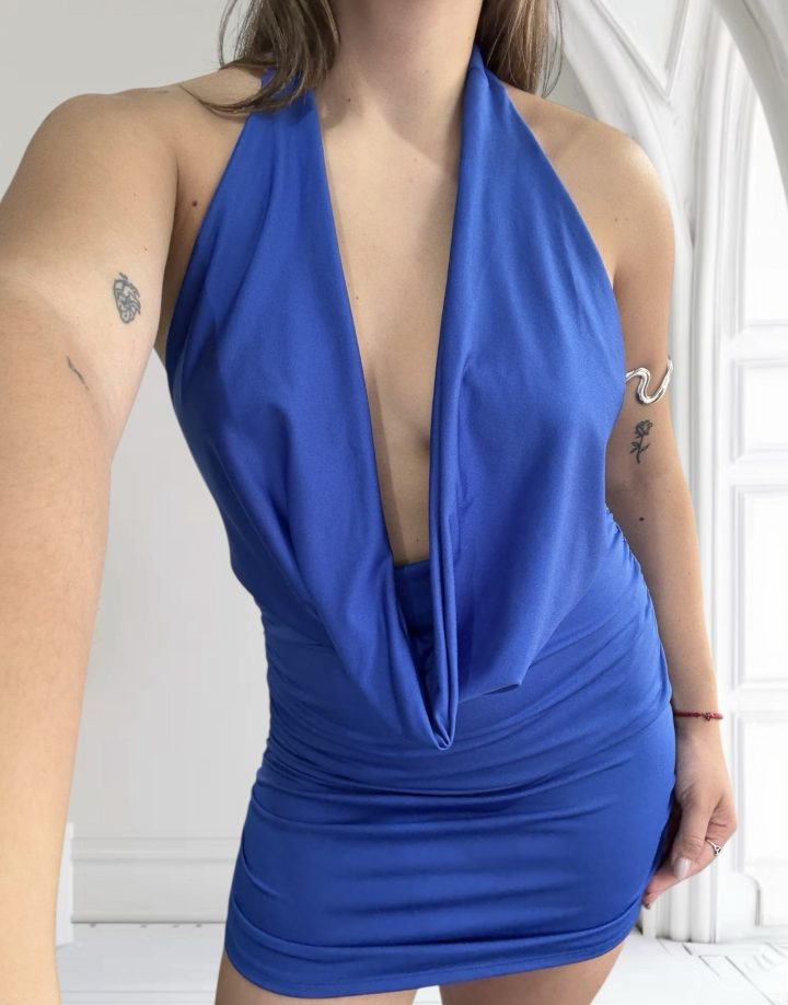VESTIDO DAFNE - AZUL