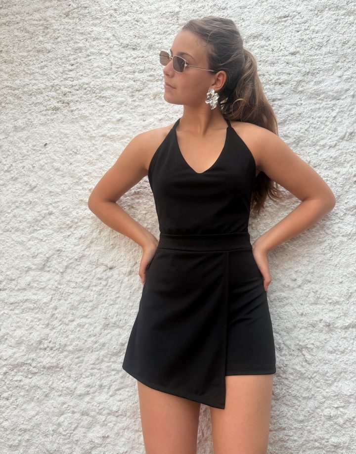 MONO CALA CREPE - NEGRO